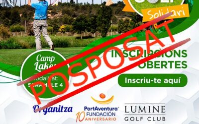 Inscripcions 6è Torneig de Golf Fundació PortAventura a favor de Down Tarragona