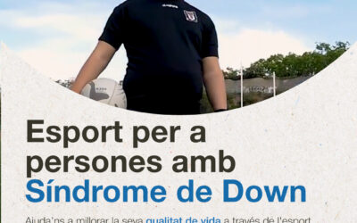 Down Catalunya y Wala, unidos para favorecer el condicionamiento físico de las personas con síndrome de Down y otras discapacidades intelectuales