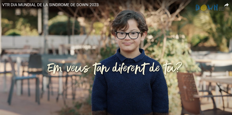 Down Catalunya publica un vídeo per al Dia Mundial de la síndrome de Down